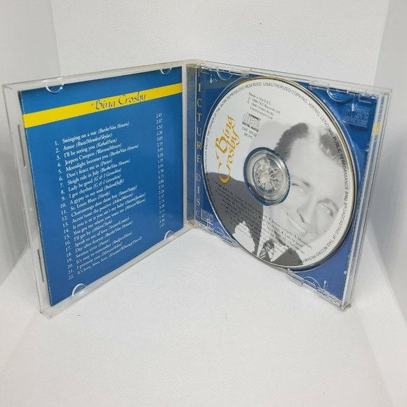 Bing Crosby Picture Disc: 1-Hour CD of Timeless Classics - Picture 5 of 5